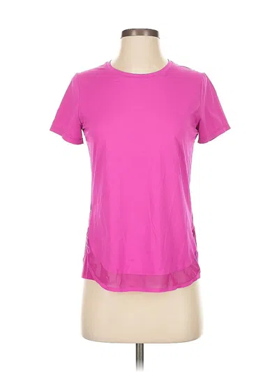 Pre-owned Athleta Active T-shirt In Pink