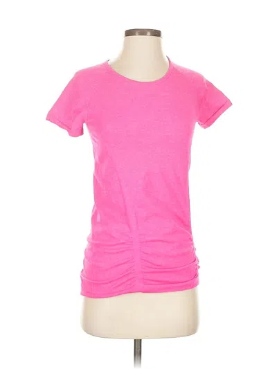 Pre-owned Athleta Active T-shirt In Pink
