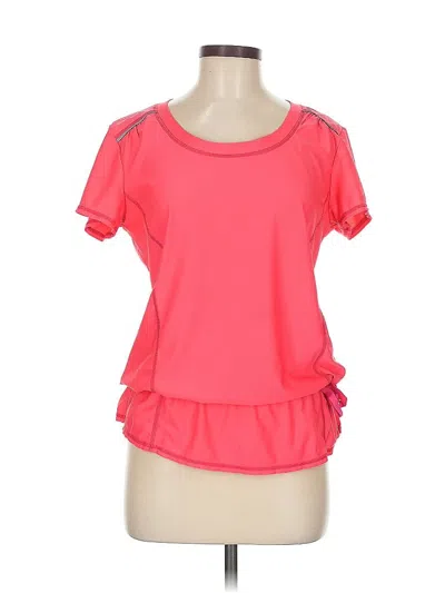 Pre-owned Athleta Active T-shirt In Pink