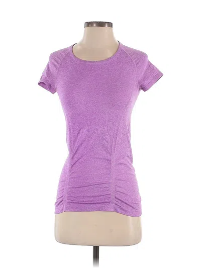 Pre-owned Athleta Active T-shirt In Purple