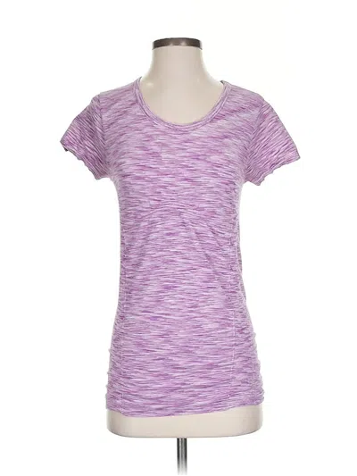 Pre-owned Athleta Active T-shirt In Purple