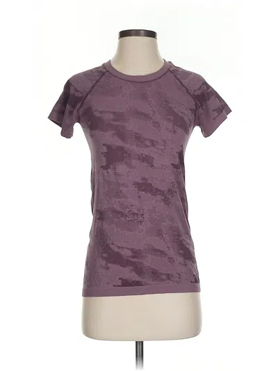 Pre-owned Athleta Active T-shirt In Purple