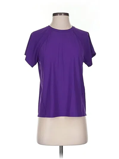 Pre-owned Athleta Active T-shirt In Purple