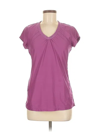 Pre-owned Athleta Active T-shirt In Purple