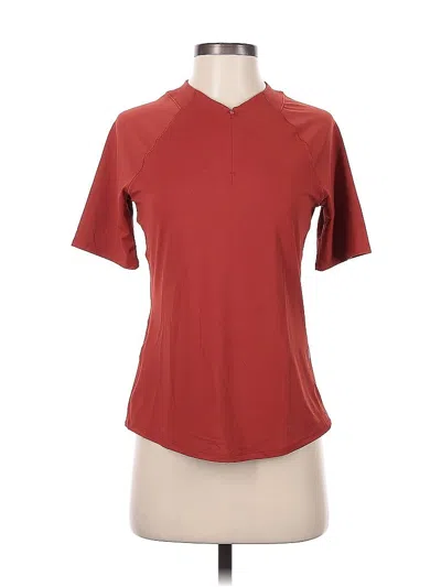 Pre-owned Athleta Active T-shirt In Red