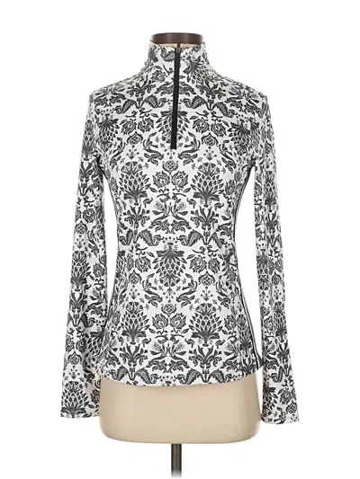 Pre-owned Athleta Active T-shirt In White