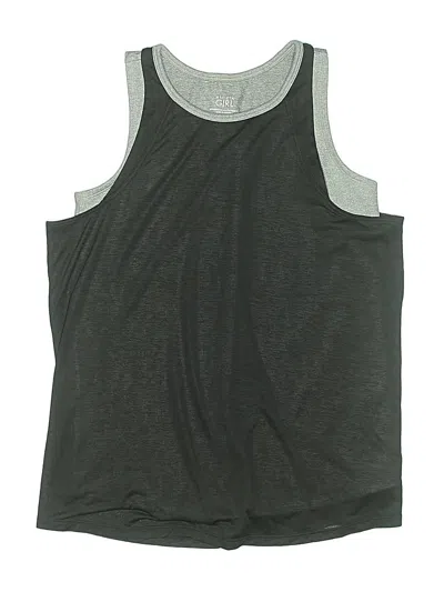Pre-owned Athleta Kids' Active Tank Top In Black