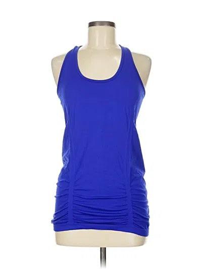 Pre-owned Athleta Active Tank Top In Blue