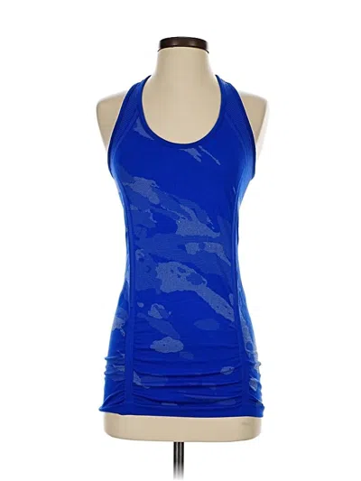 Pre-owned Athleta Active Tank Top In Blue