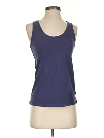 Pre-owned Athleta Active Tank Top In Blue
