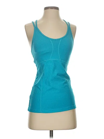 Pre-owned Athleta Active Tank Top In Blue
