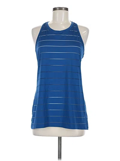 Pre-owned Athleta Active Tank Top In Blue