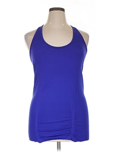 Pre-owned Athleta Active Tank Top In Blue