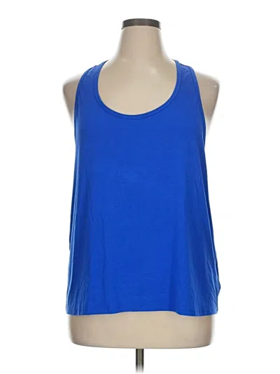 Pre-owned Athleta Active Tank Top In Blue