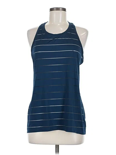 Pre-owned Athleta Active Tank Top In Blue