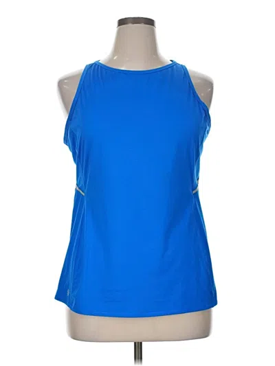 Pre-owned Athleta Active Tank Top In Blue