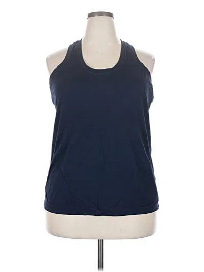 Pre-owned Athleta Active Tank Top In Blue