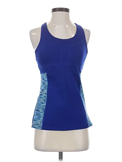 Pre-owned Athleta Active Tank Top In Blue