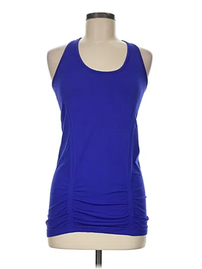 Pre-owned Athleta Active Tank Top In Blue