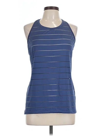 Pre-owned Athleta Active Tank Top In Blue