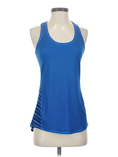 Pre-owned Athleta Active Tank Top In Blue