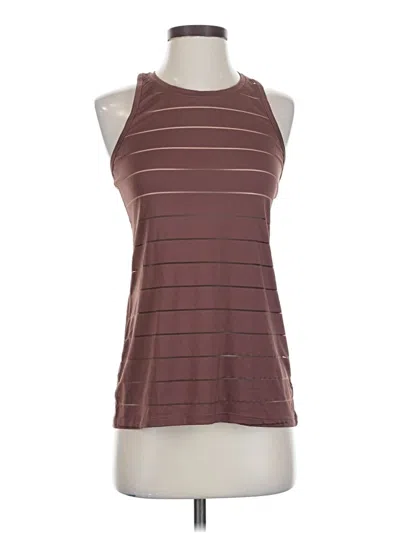 Pre-owned Athleta Active Tank Top In Brown
