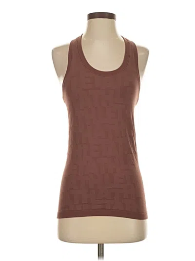 Pre-owned Athleta Active Tank Top In Brown