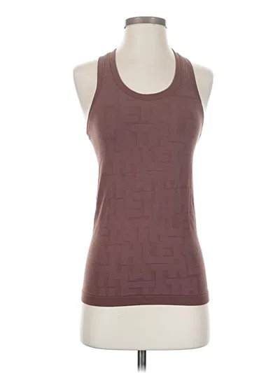 Pre-owned Athleta Active Tank Top In Brown