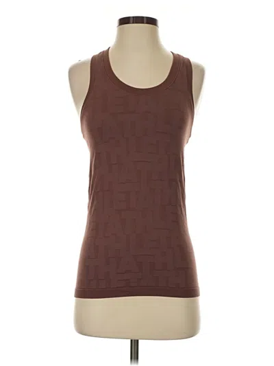 Pre-owned Athleta Active Tank Top In Brown