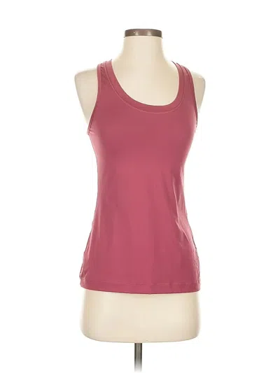 Pre-owned Athleta Active Tank Top In Burgundy
