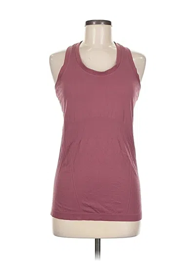Pre-owned Athleta Active Tank Top In Burgundy