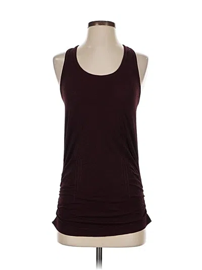 Pre-owned Athleta Active Tank Top In Burgundy