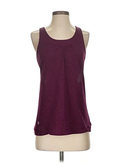 Pre-owned Athleta Active Tank Top In Burgundy