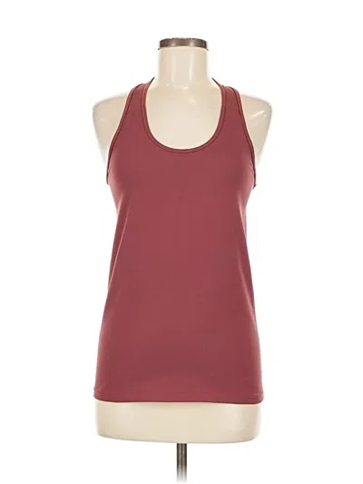 Pre-owned Athleta Active Tank Top In Burgundy