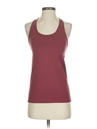 Pre-owned Athleta Active Tank Top In Burgundy