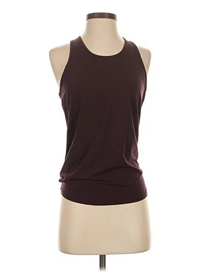 Pre-owned Athleta Active Tank Top In Burgundy