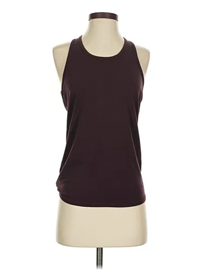 Pre-owned Athleta Active Tank Top In Burgundy