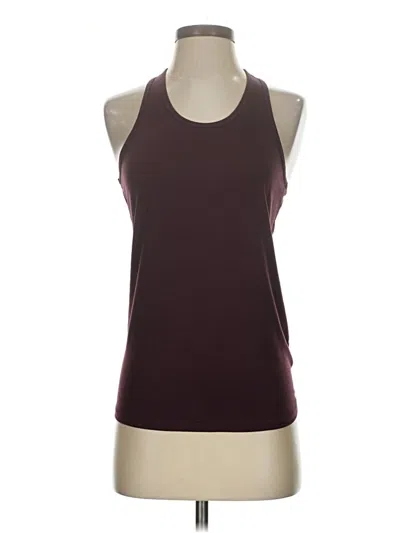 Pre-owned Athleta Active Tank Top In Burgundy