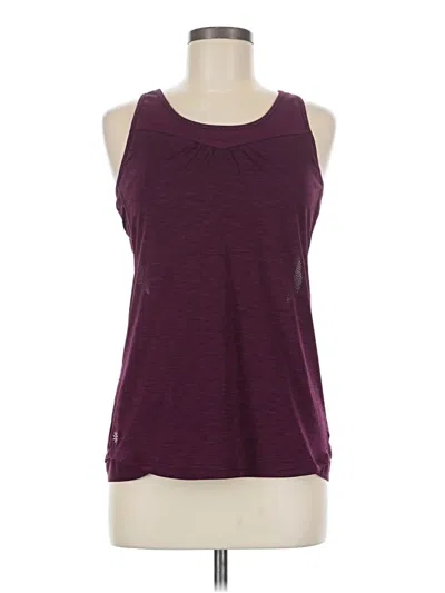 Pre-owned Athleta Active Tank Top In Burgundy