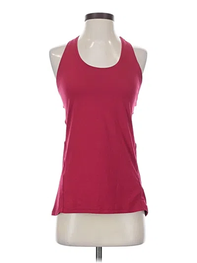Pre-owned Athleta Active Tank Top In Burgundy