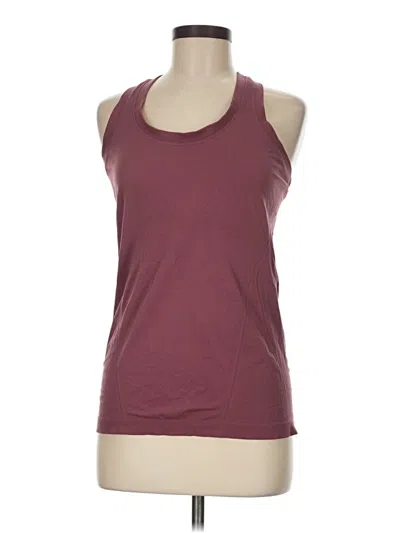 Pre-owned Athleta Active Tank Top In Burgundy