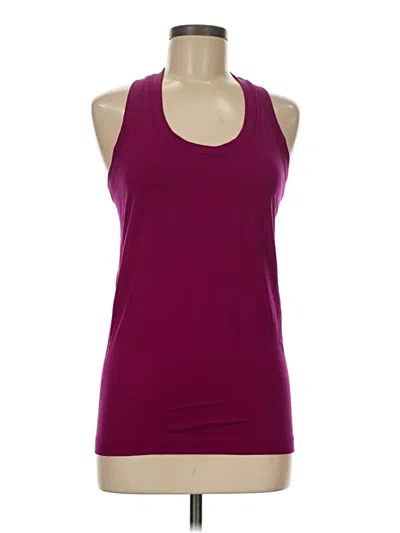 Pre-owned Athleta Active Tank Top In Burgundy