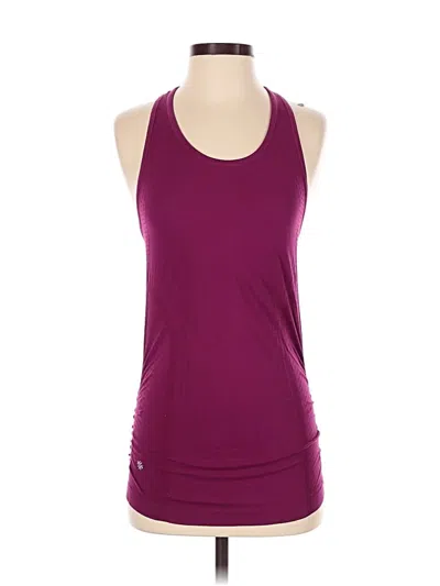 Pre-owned Athleta Active Tank Top In Burgundy