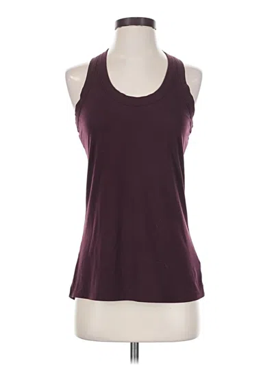 Pre-owned Athleta Active Tank Top In Burgundy