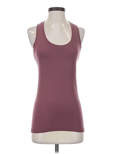 Pre-owned Athleta Active Tank Top In Burgundy