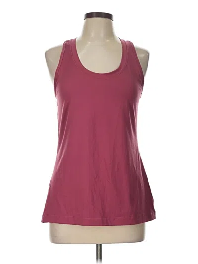 Pre-owned Athleta Active Tank Top In Burgundy