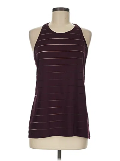Pre-owned Athleta Active Tank Top In Burgundy