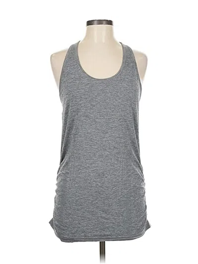 Pre-owned Athleta Active Tank Top In Gray