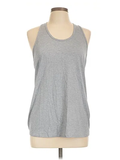 Pre-owned Athleta Active Tank Top In Gray