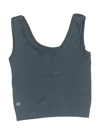 Pre-owned Athleta Kids' Active Tank Top In Gray